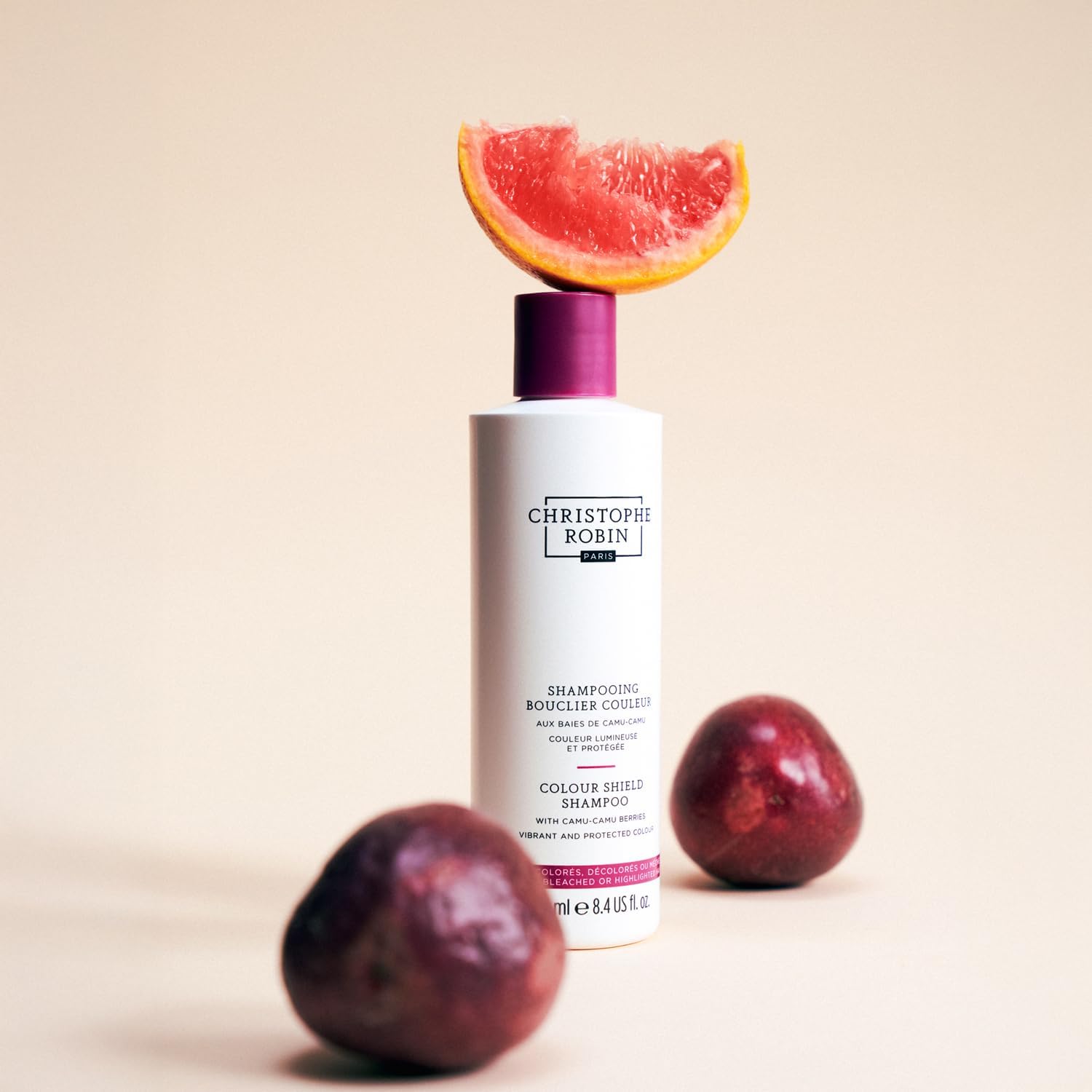 Detalle 1 de Christophe Robin Colour Shield Shampoo with Camu-Camu Berries, 250ml