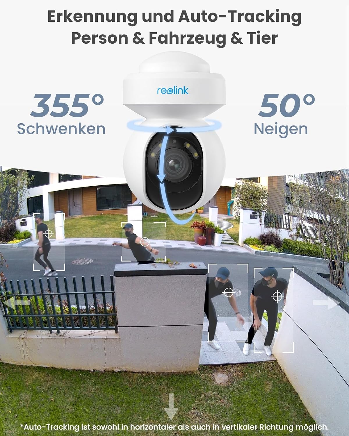 Detalle 2 de Reolink 5MP PTZ Außenkamera E1 Outdoor