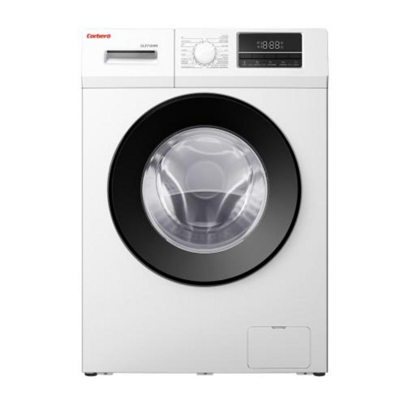 Detalle 2 de Lavadora Corbero CLT712VIN 7 kg, 1200 rpm, Inverter, carga frontal, blanca