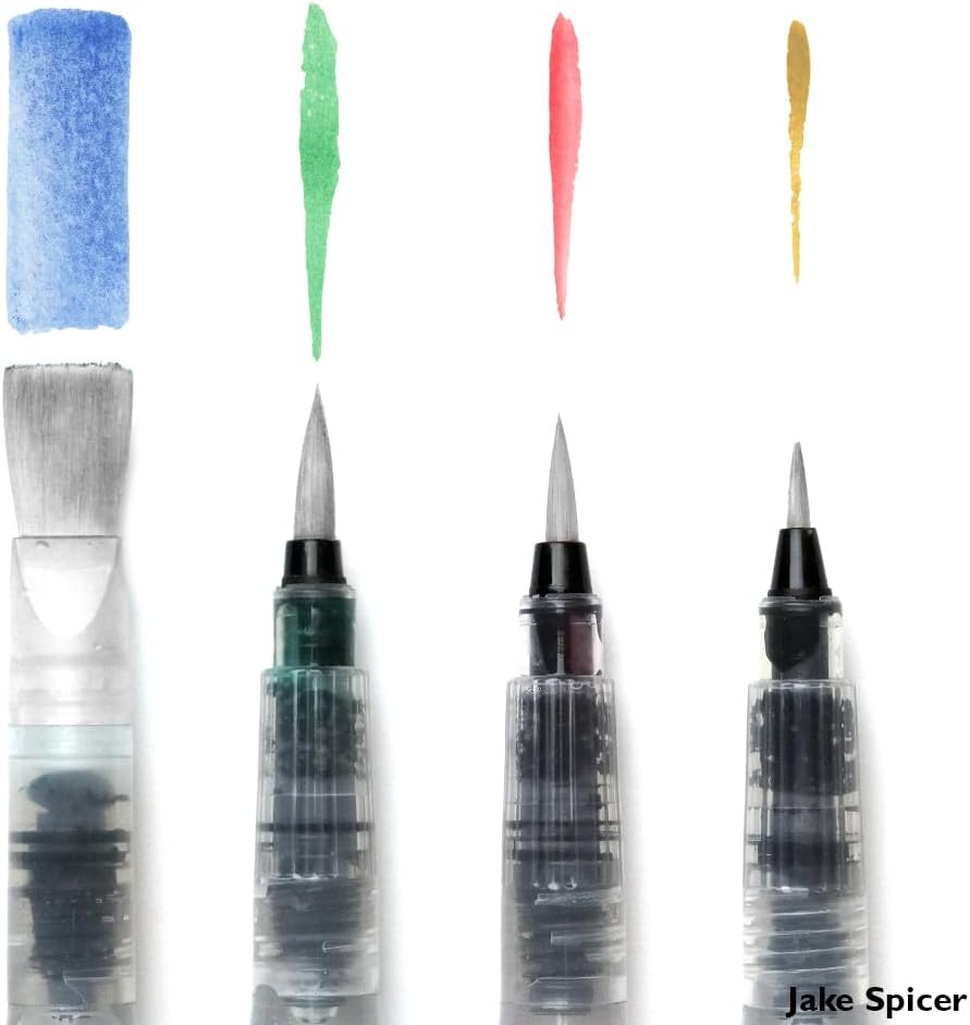 Thumbnail 5 de Derwent Push Button Waterbrush Assorted Set 🖌️