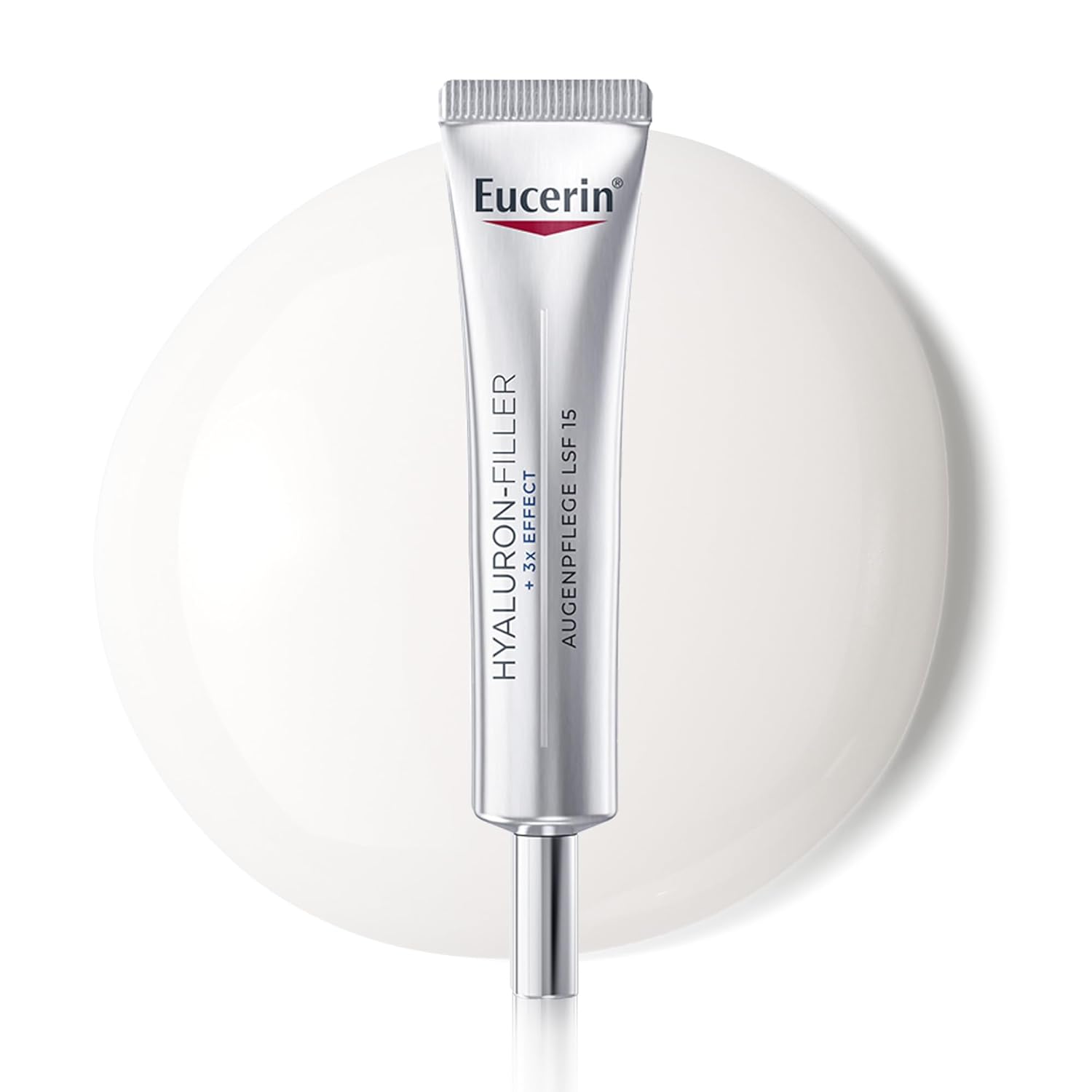 Detalle de Eucerin Hyaluron-Filler + 3x Effect Augenpflege SPF 15, 15 ml – Anti-Falten Augencreme