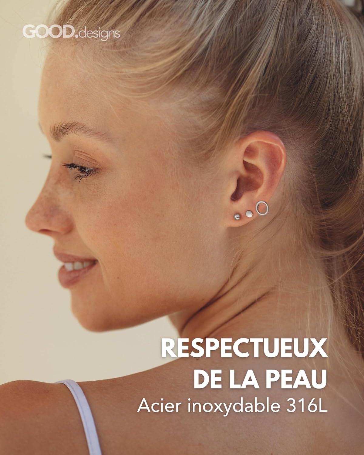 Thumbnail 1 de GD GOOD.designs boucles d’oreilles cercle