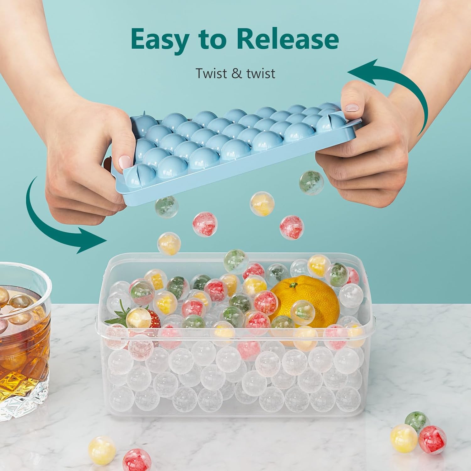 Thumbnail 2 de Optish Ice Trays 99-Piece Round 0.8in