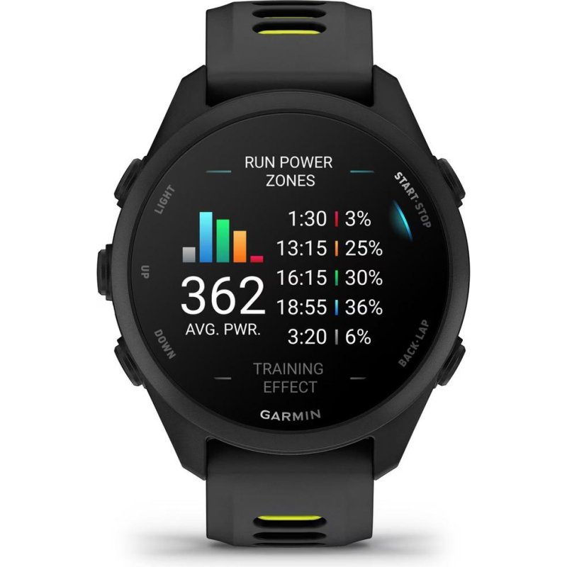 Detalle 2 de Garmin Forerunner 170 Music: GPS, música integrada y salud en una 42 mm resistente