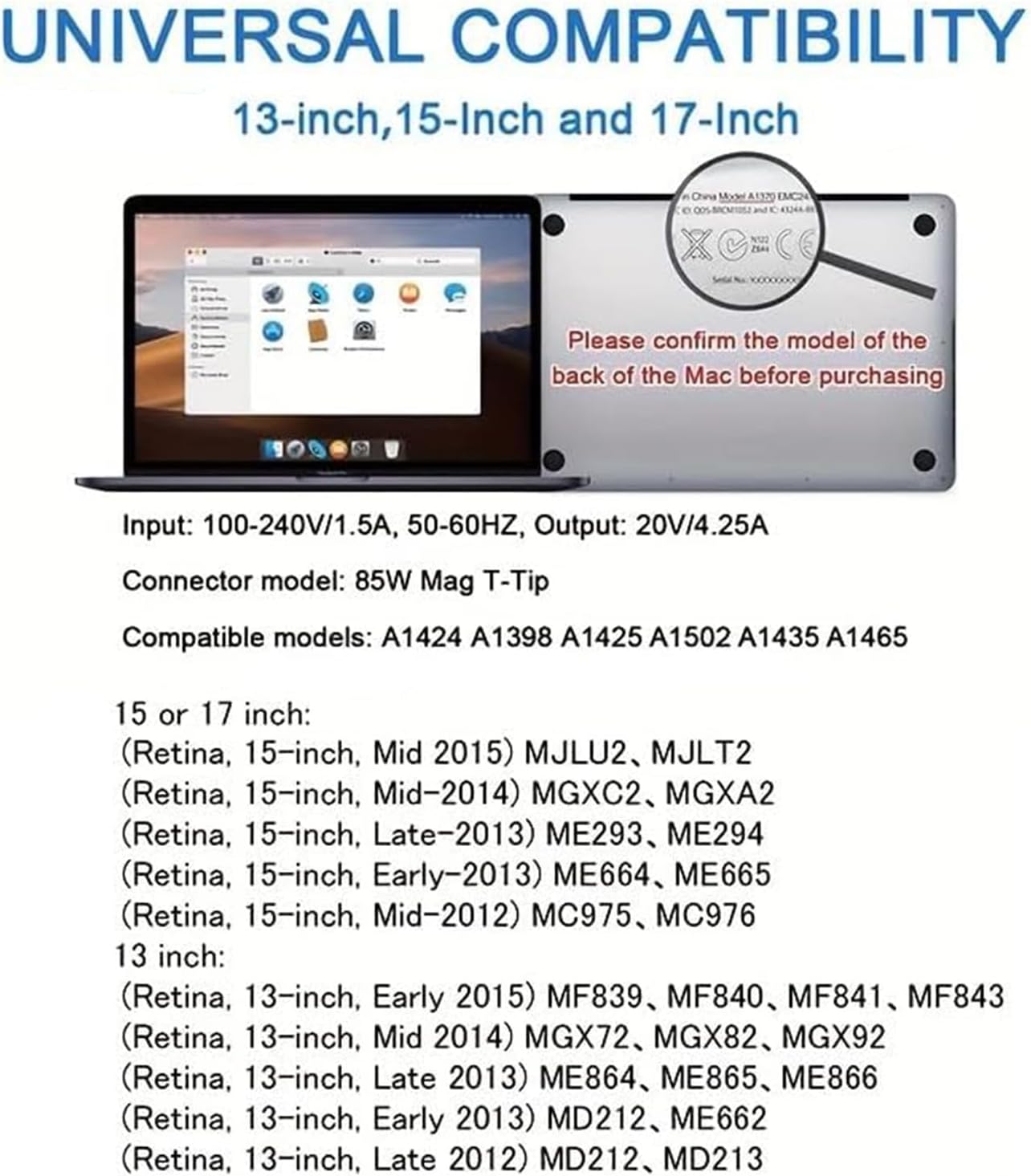 Thumbnail 6 de MacBook Pro charger, 85W