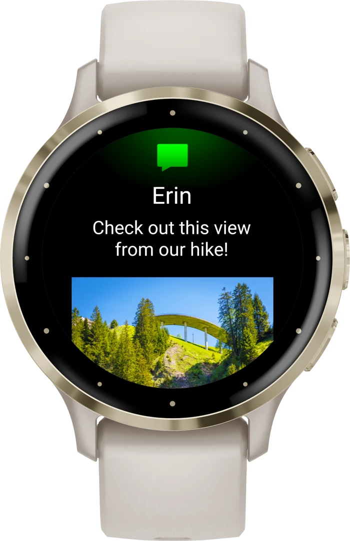 Thumbnail 9 de Garmin Venu 3S Gold/Weiß