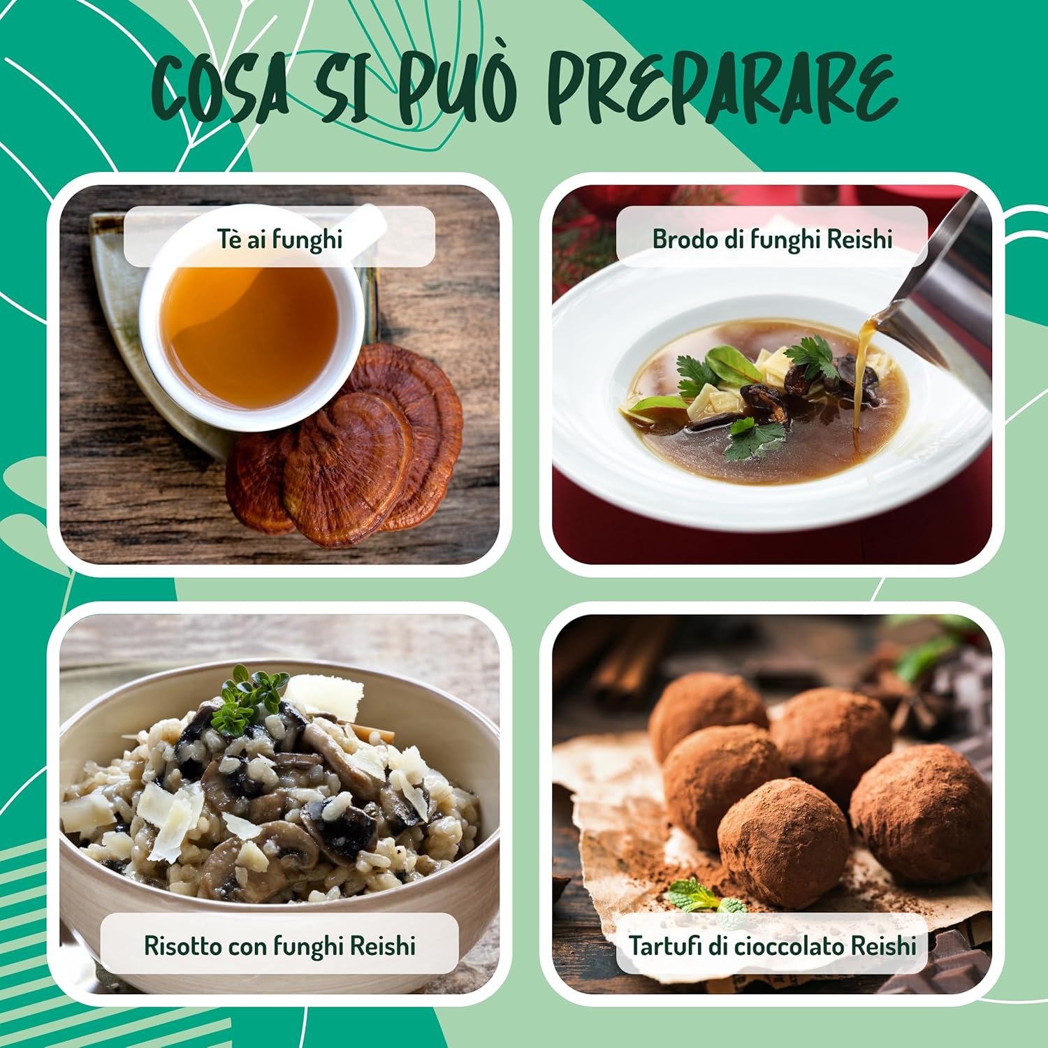 Thumbnail 5 de Reishi Ganoderma Lucidum Puro e Bio in Polvere 300g (Luce/temperature inferiori a 42°C) – reishi biologico essiccato al sole e macinato