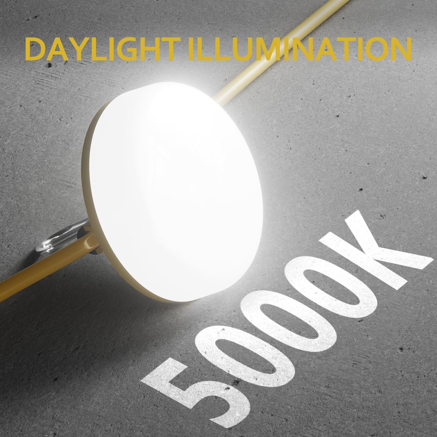 Thumbnail 3 de RUISUN LED Construction String Lights, 100FT, 10,000 lm, 5000K, 100W