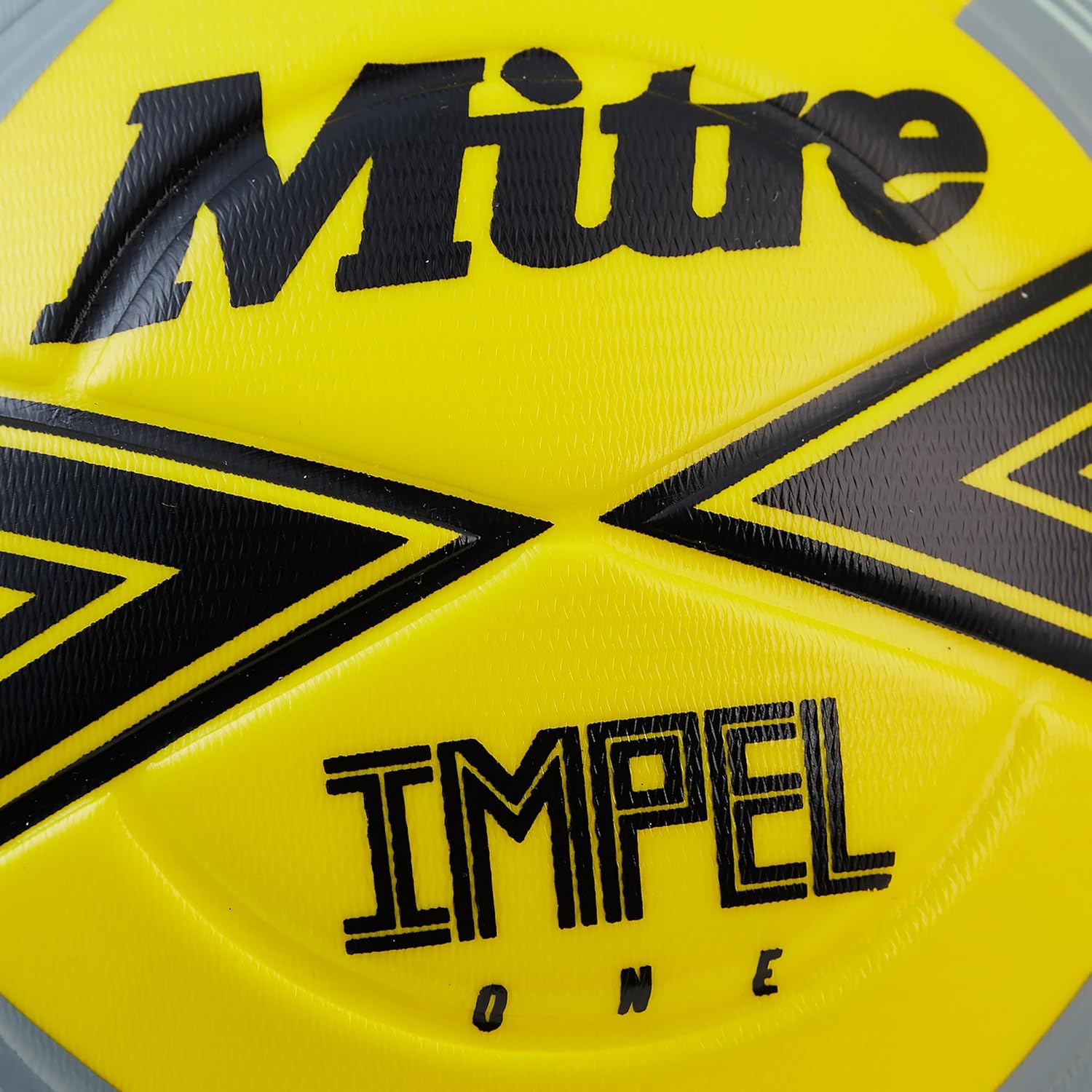 Detalle de Mitre Adult Impel One 24 Football, Fluo Yellow/Black/Circular Grey