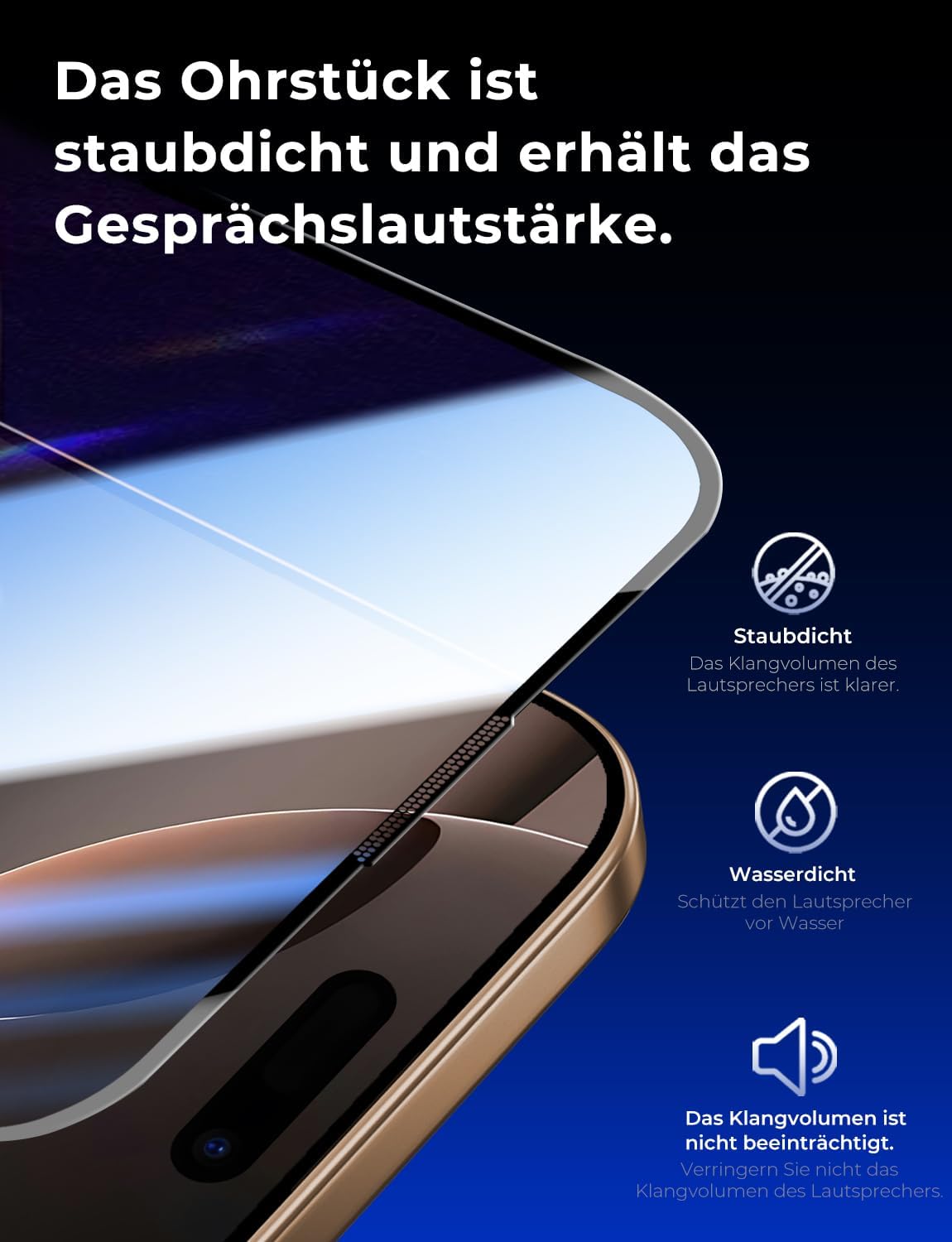 Thumbnail 5 de MAGIC JOHN Schutzfolie 2er Set iPhone 16 Pro