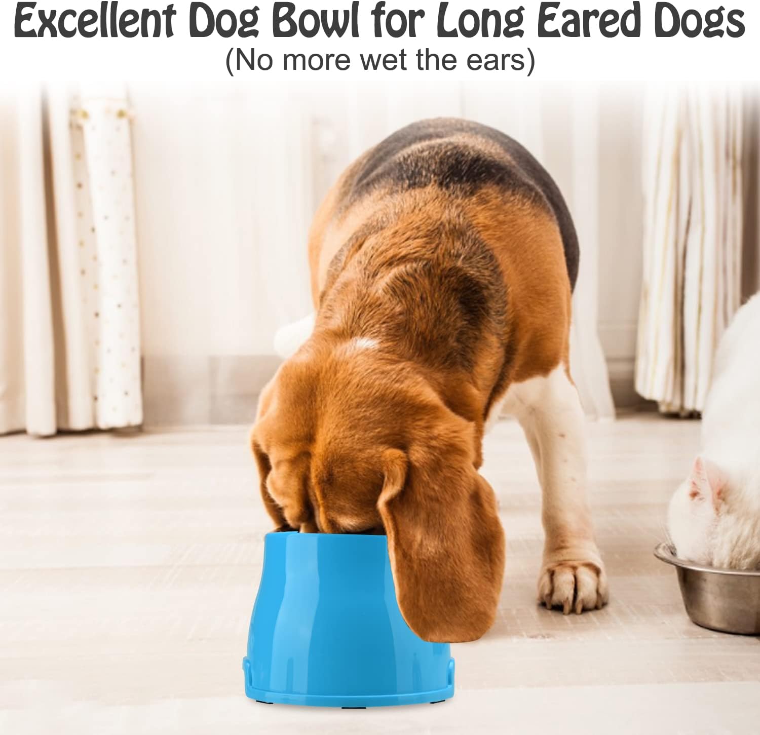 Detalle 2 de Long Ears Spaniel Elevated Dog Bowl