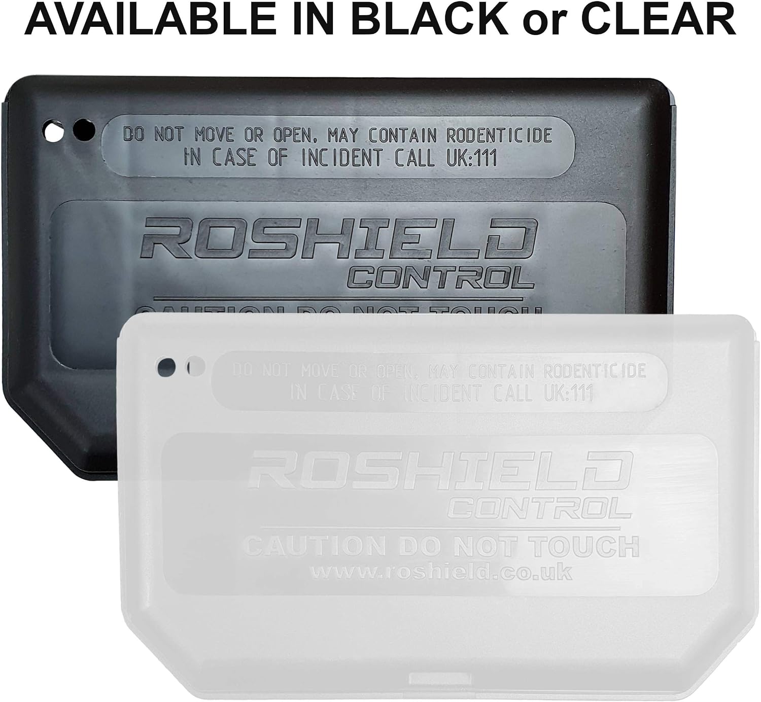 Thumbnail 5 de ROSHIELD 5 x Black Mouse Bait Boxes