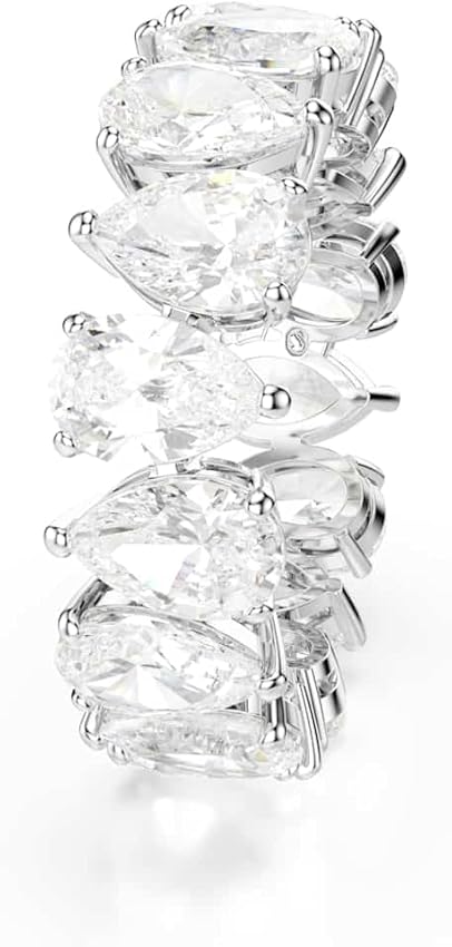 Thumbnail 6 de Swarovski Matrix Vittore anillo Blanco Talla pera