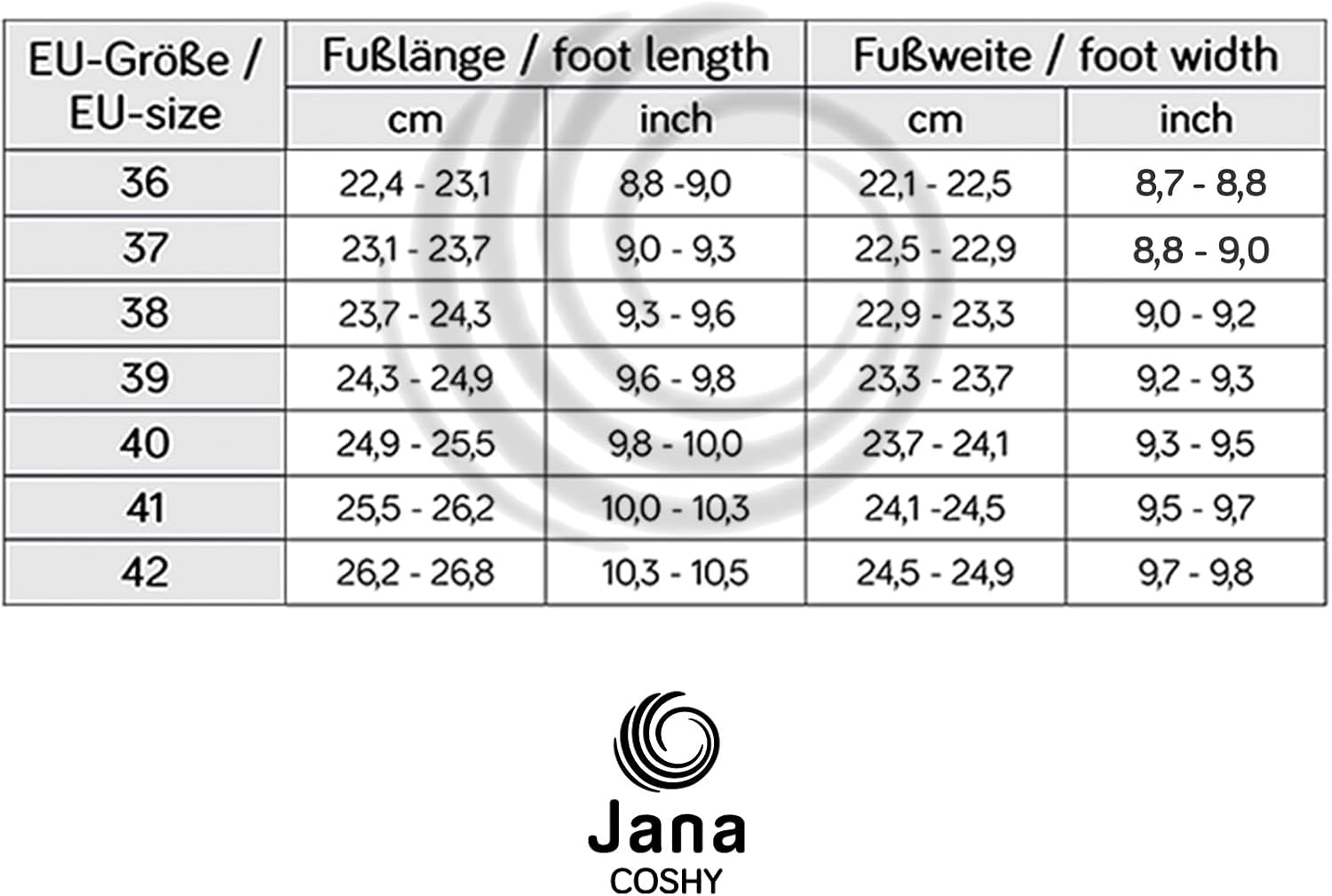 Thumbnail 6 de Jana Coshy Original – Hallux-freundliche Pantoletten, 8-27270-43 H-Weite
