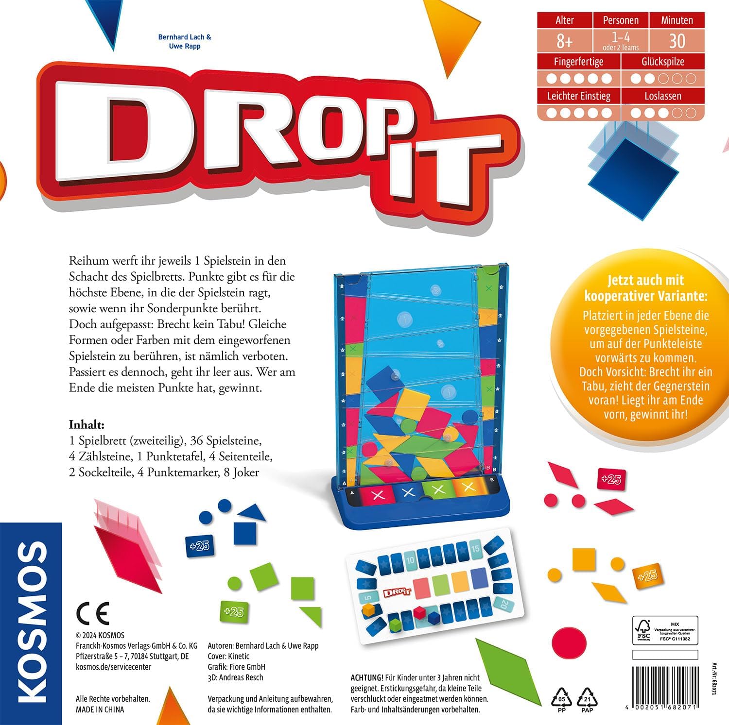 Thumbnail 1 de Kosmos Drop It Geschicklichkeitsspiel ab 8