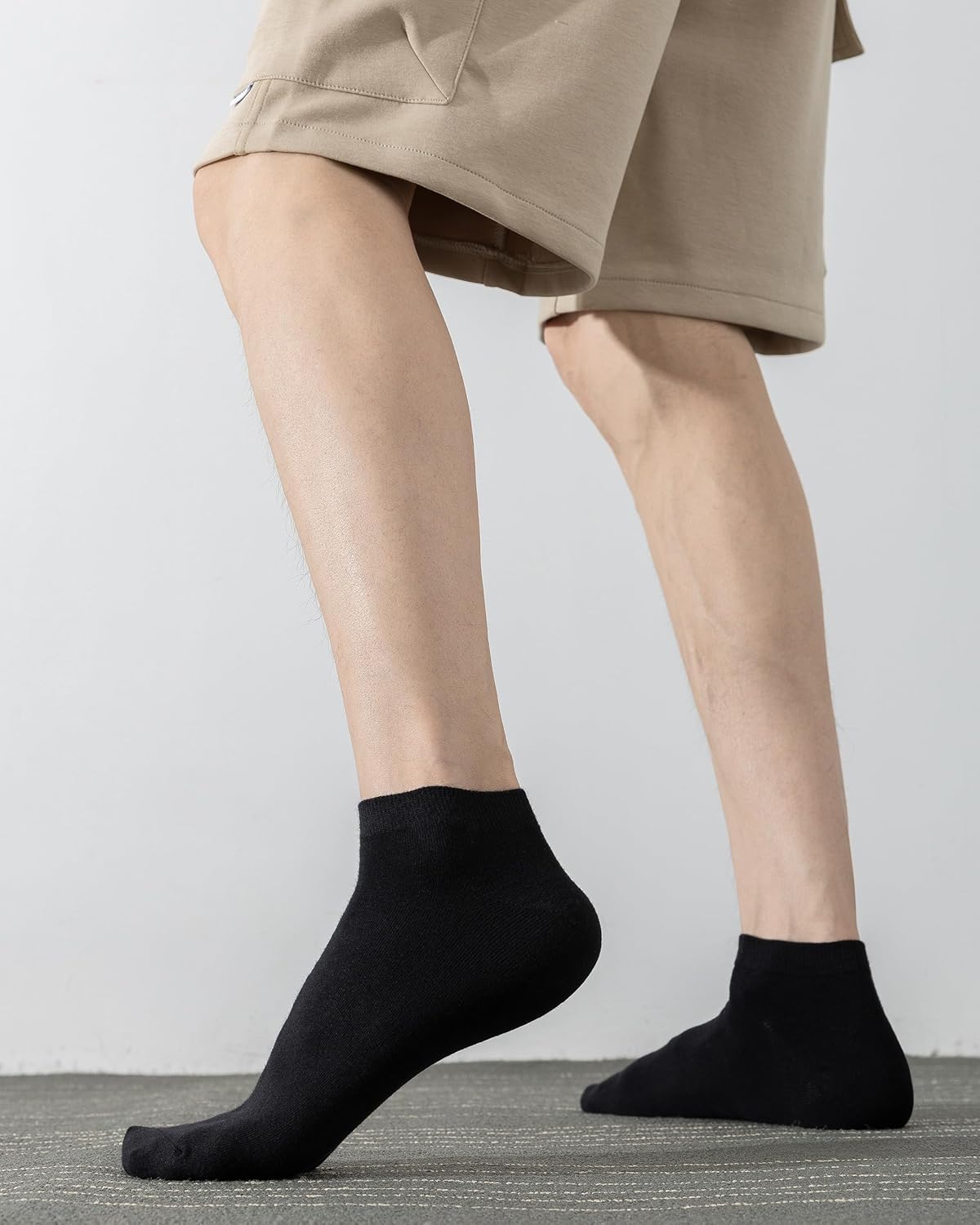 Detalle de DarkCom 8 Pairs Ankle Socks (Women & Men) – Cotton Trainer Socks, EU 36–41