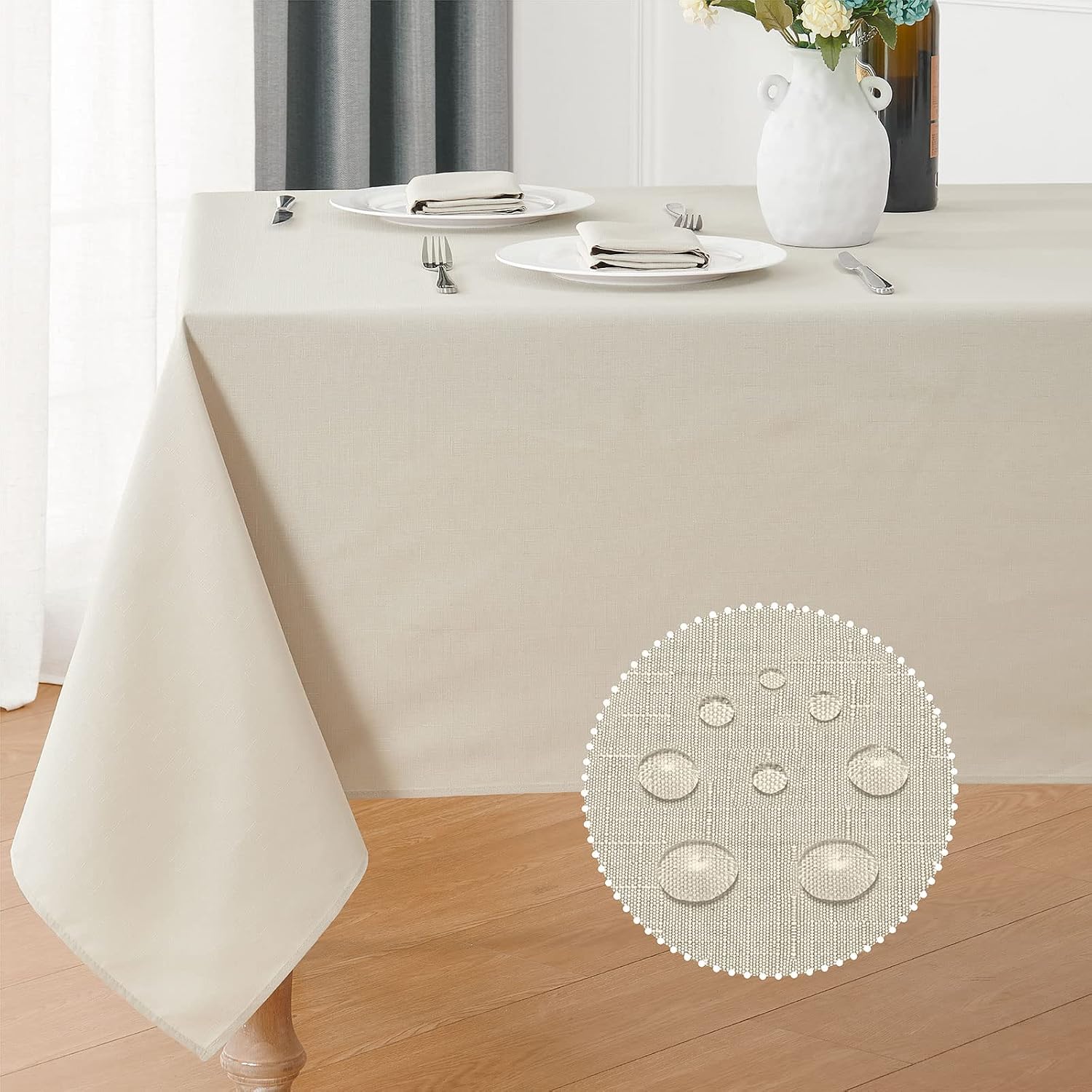 Detalle de Veblandy Rectangle Tablecloth 60x104 🍽
