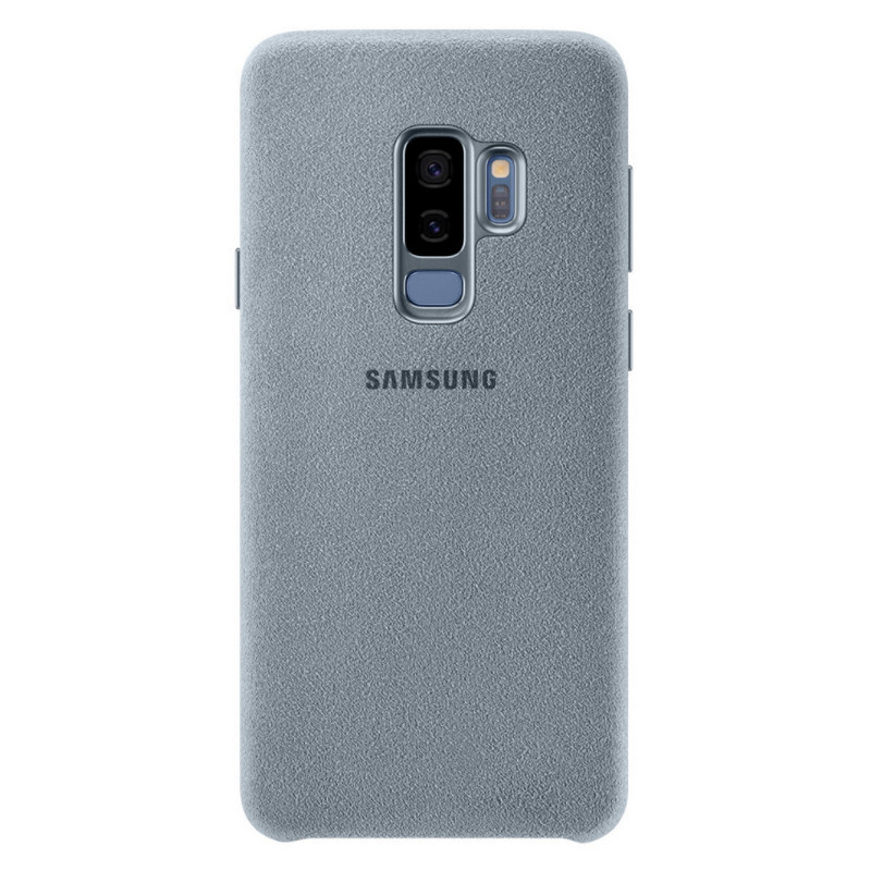 Detalle de Samsung EF-XG965 Alcantara Cover Menta para Galaxy S9+