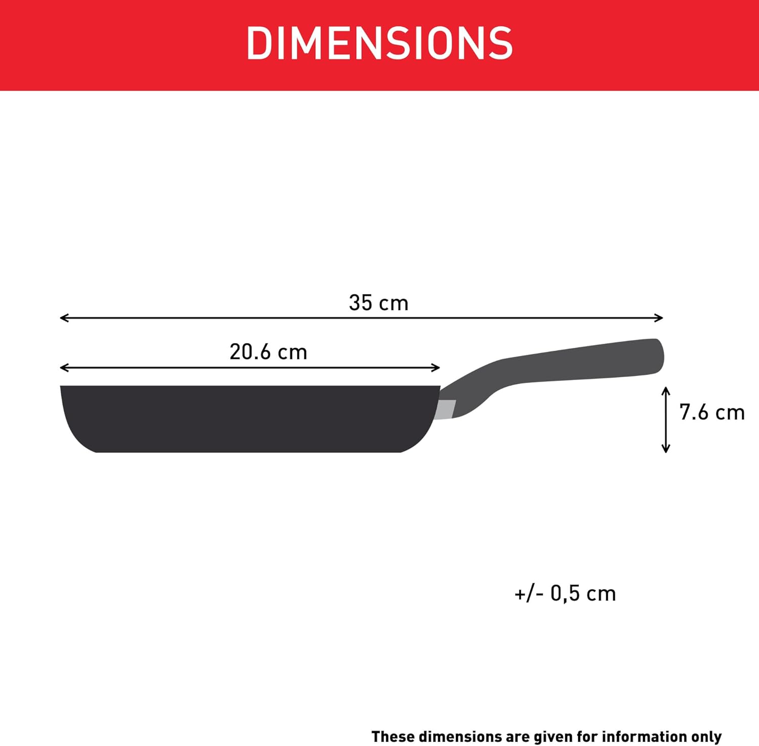 Detalle 2 de Tefal Titanium Essential Frying Pan 20 cm