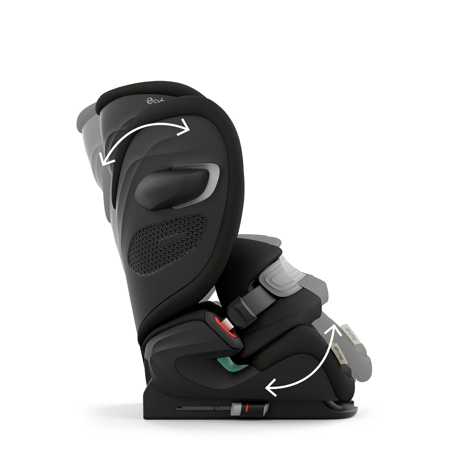 Detalle de CYBEX Pallas G2/Magic Black-black PU1 – 2-in-1-Kindersitz mit langer Nutzungsdauer