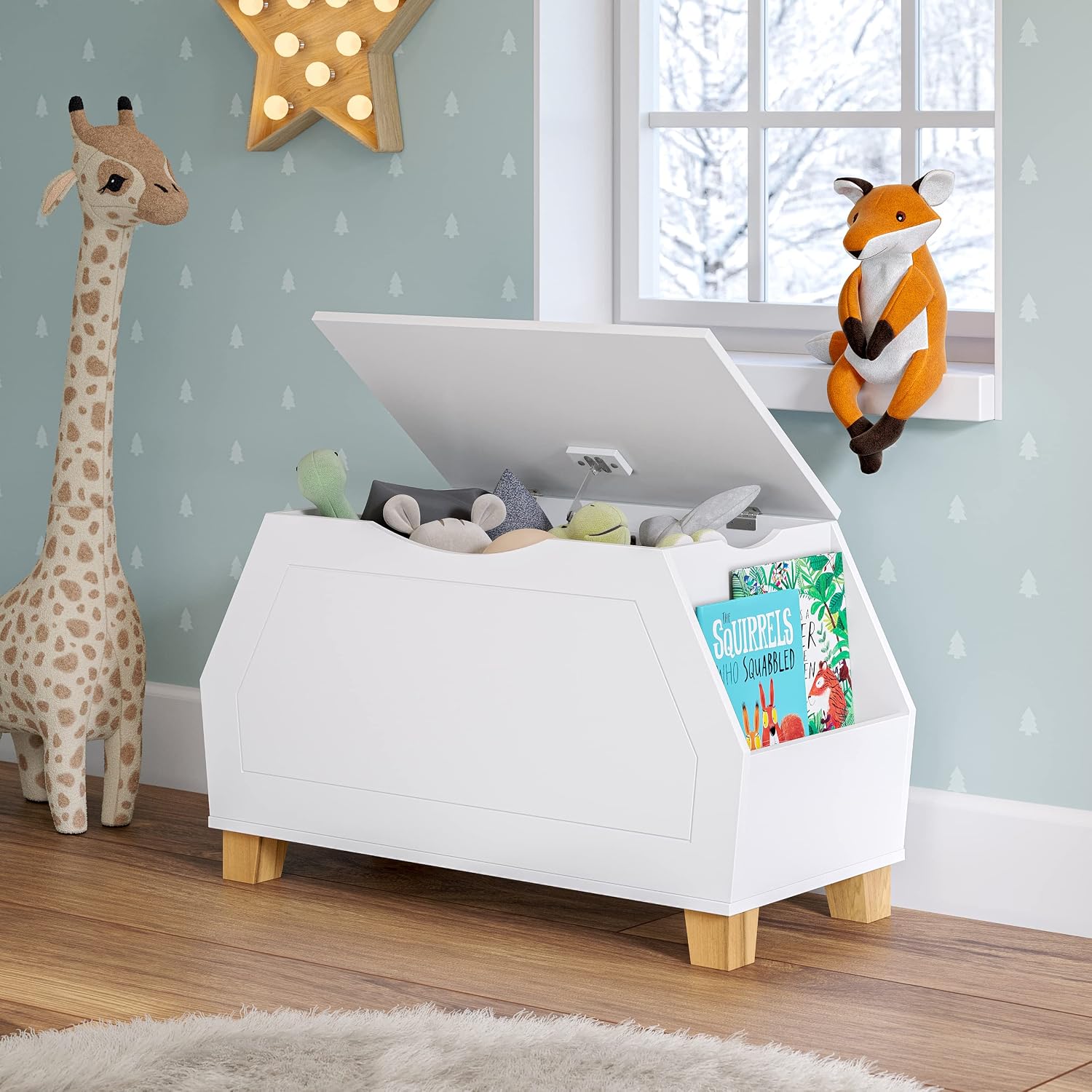 Detalle de RiverRidge Kids Toy Box, White