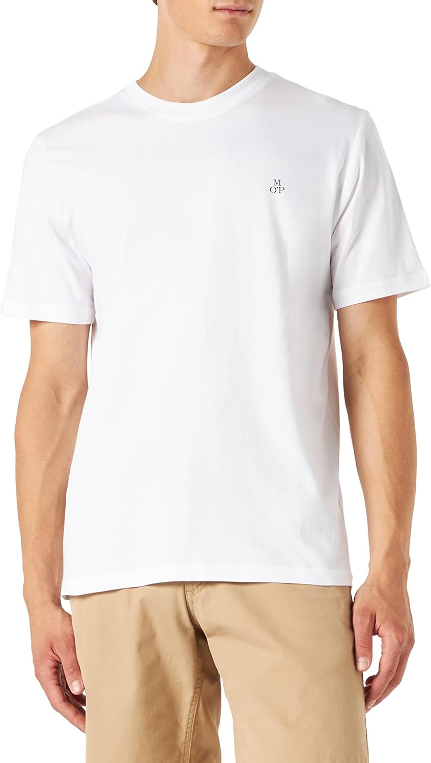 Thumbnail 4 de Marc O’Polo Herren T-Shirt 51556 mit Rundhalsausschnitt aus Bio-Baumwolle (1er Pack)