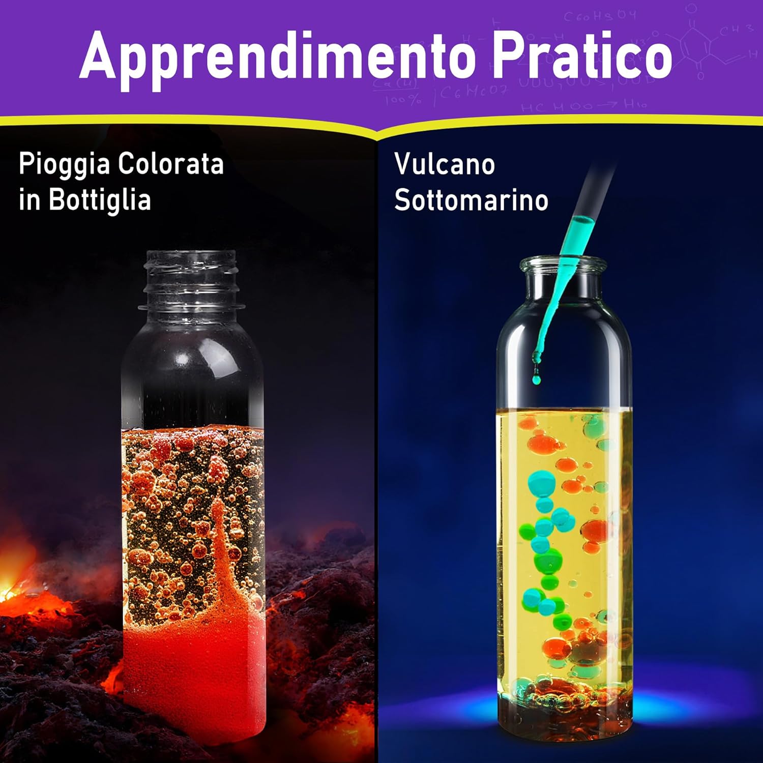 Detalle de BenBen 60+ Esperimenti per Bambini dai 6 Anni in su – Kit Scientifico Educativo