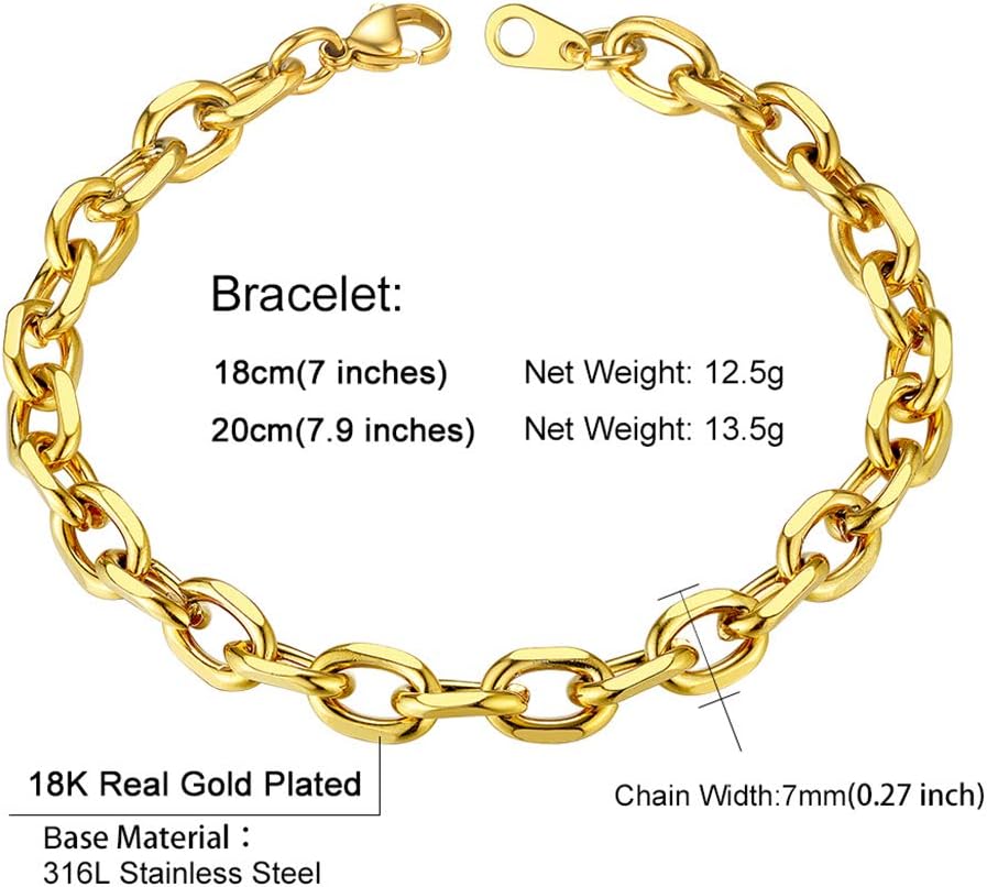Thumbnail 4 de ChainsHouse Bracelet Argent Homme 21 cm