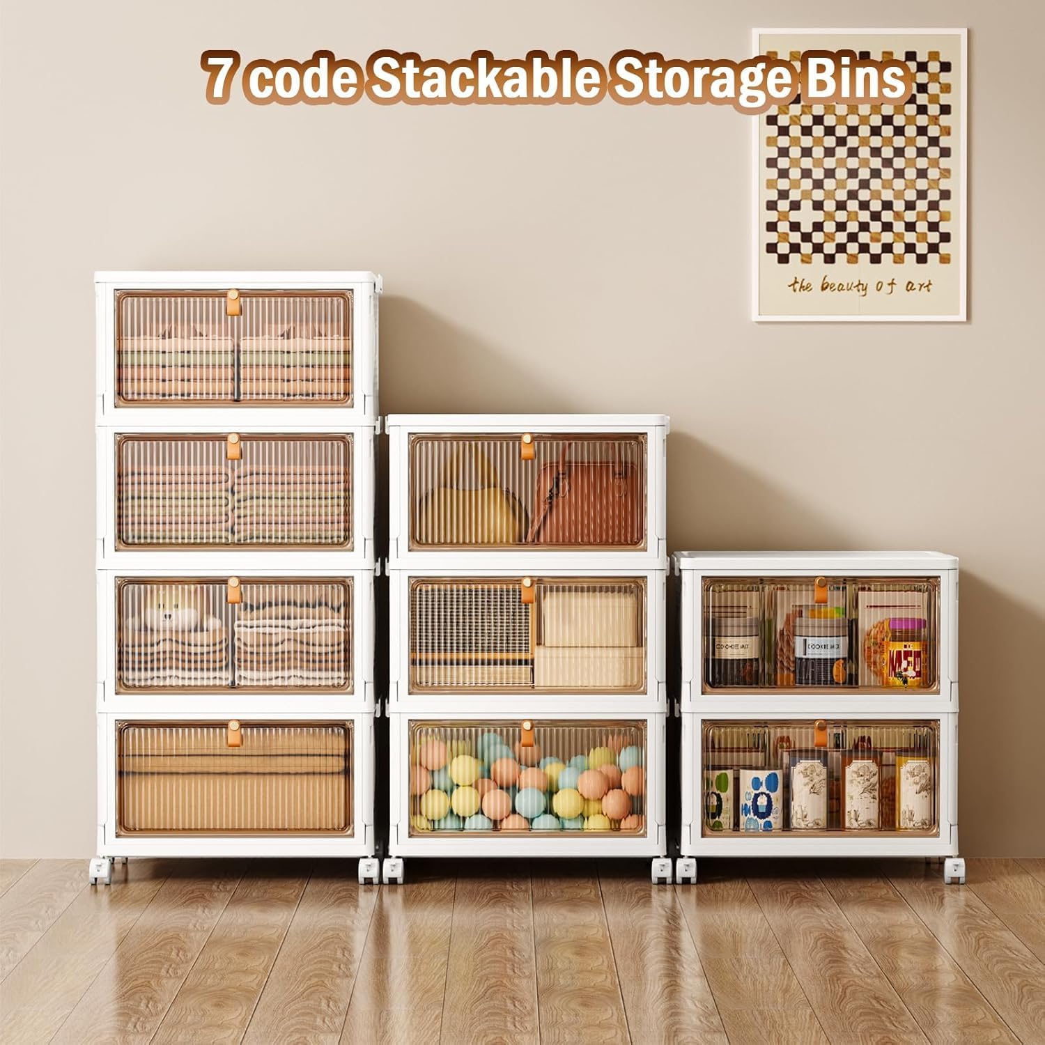 Thumbnail 2 de Stackable storage bins 23QT