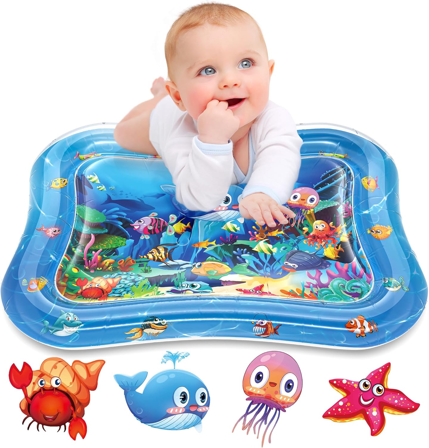 Detalle de Infinno Inflatable Tummy Time Mat for 3–24 Months