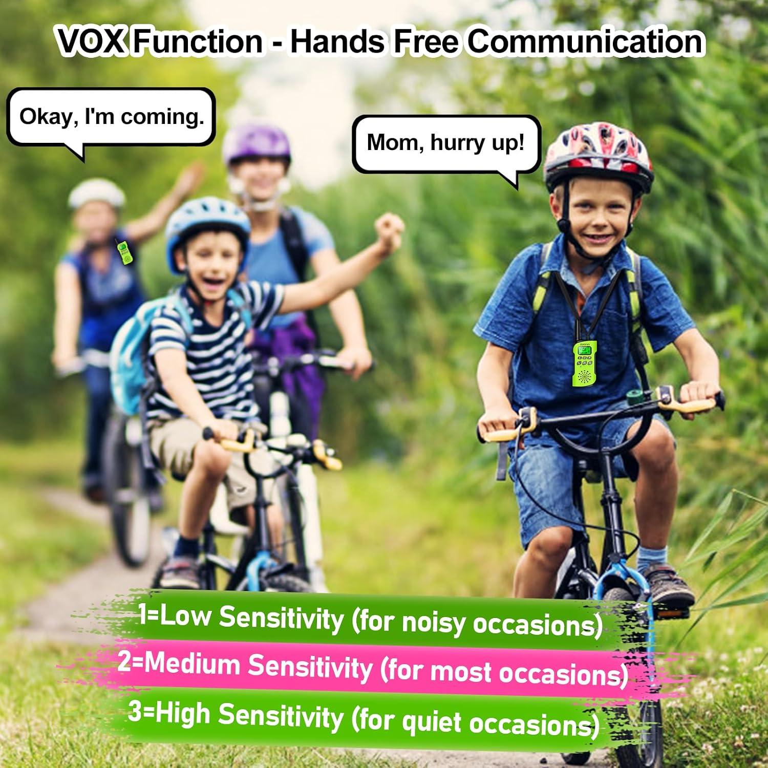 Thumbnail 6 de AWANFI Walkie Talkies for Kids 1000mAh