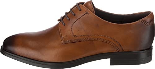 Detalle 2 de ECCO Melbourne Mocasines Hombre Amber - Estilo y Comodidad 👞