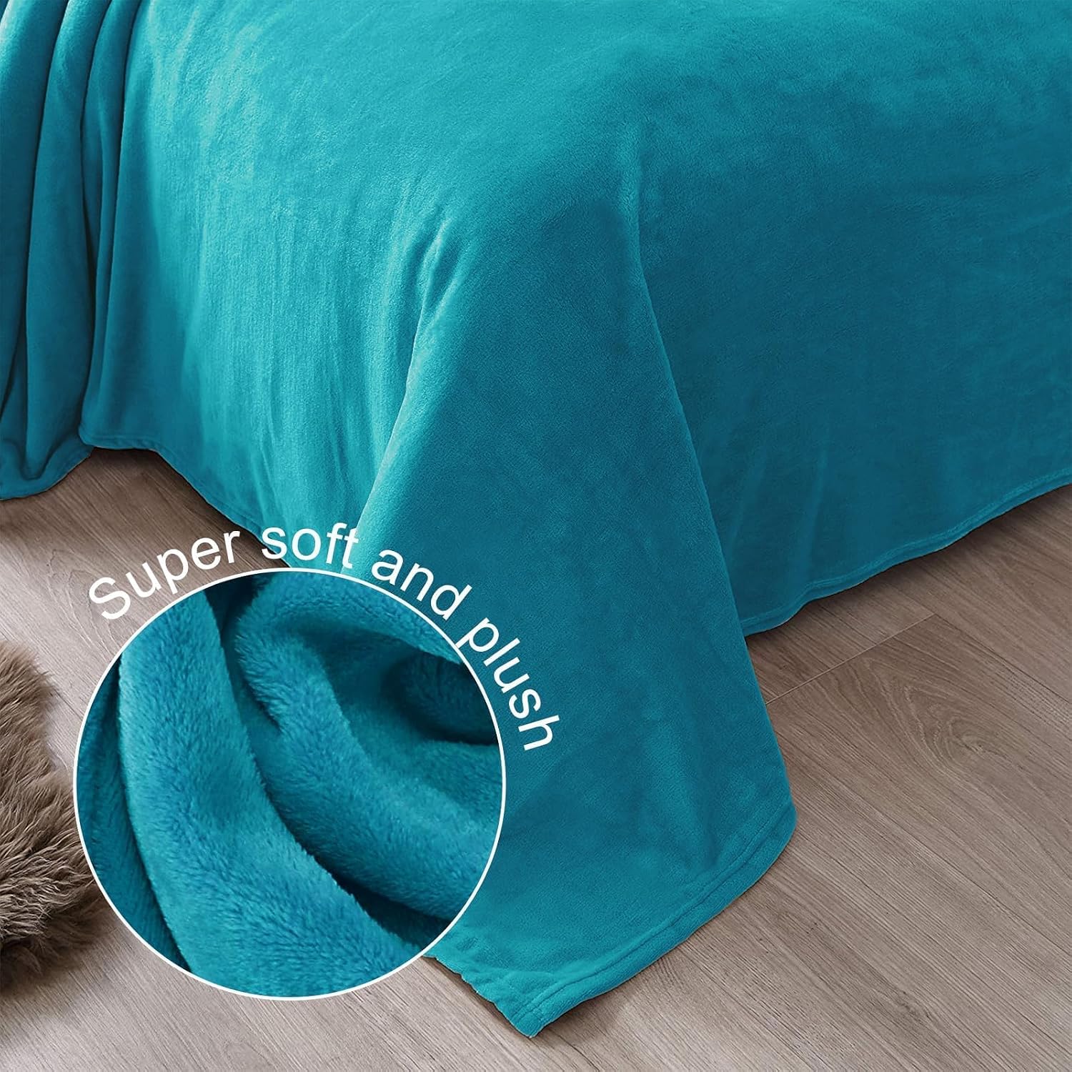 Thumbnail 4 de Fleece Throw Blanket, 50x60 Inches