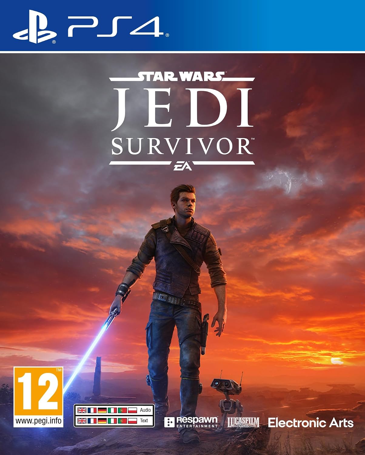 Detalle de Star Wars Jedi: Survivor PS4 video game