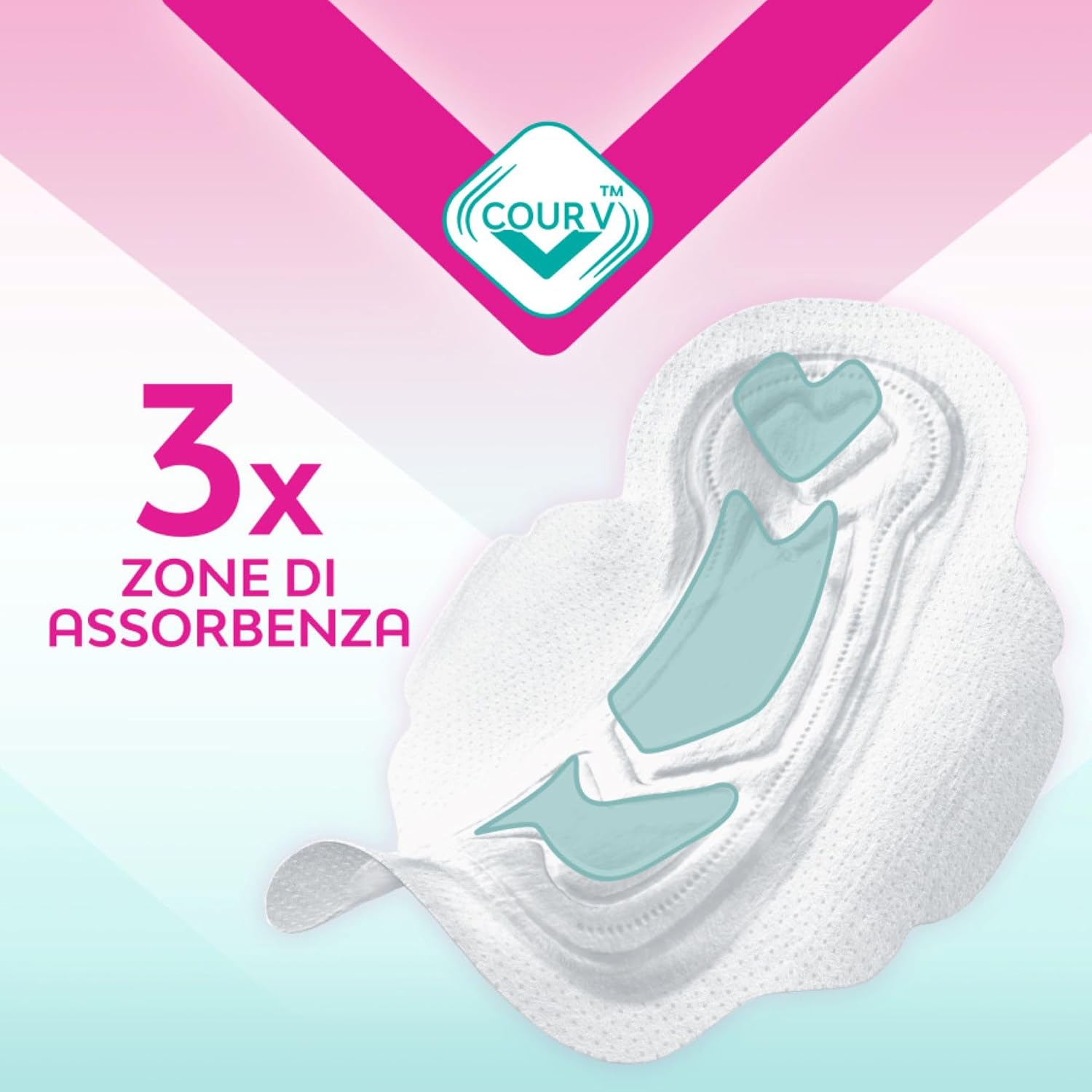 Thumbnail 2 de Nuvenia Pure Sensitive Ultra Notte con Ali – confezione maxi da 48 assorbenti per flusso abbondante