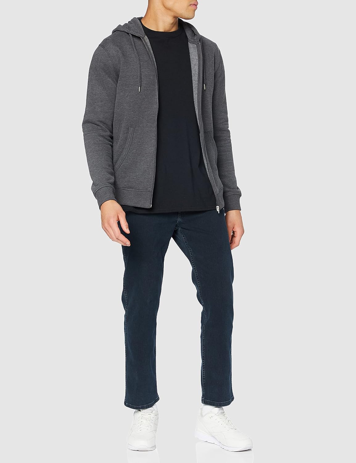 Detalle de Wrangler Herren Jeans Greensboro (Modell 112141197) – Casual, Unterhalb der Taille, Regular/ Straight Fit
