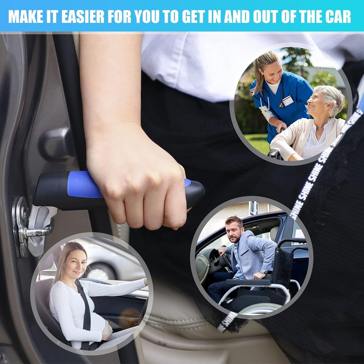 Thumbnail 3 de Fox·Bunny Car Door Armrest mobility aid