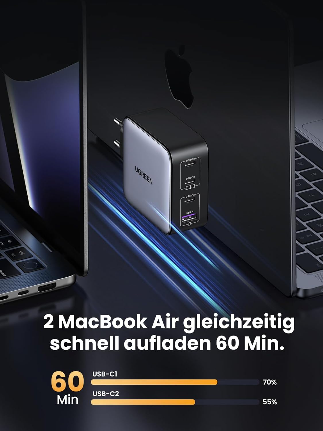 Thumbnail 3 de UGREEN Nexode 100W Ladegerät 4‑Ports ✅