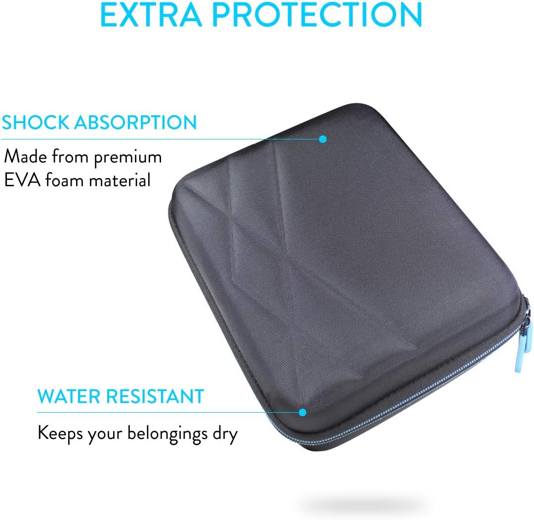 Detalle de TUDIA TD-EV5119-3 EVA Mini Projector Case with Zippered Mesh Pocket