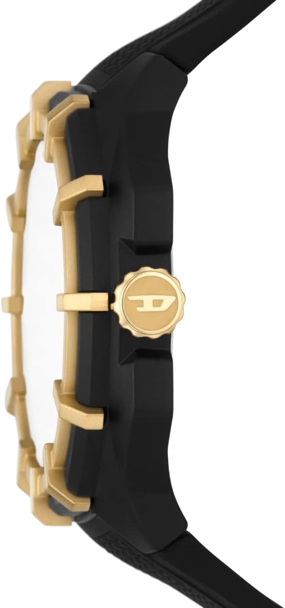 Thumbnail 2 de Diesel Double Up Watch for Men – Montre homme noir, boîtier 51 mm