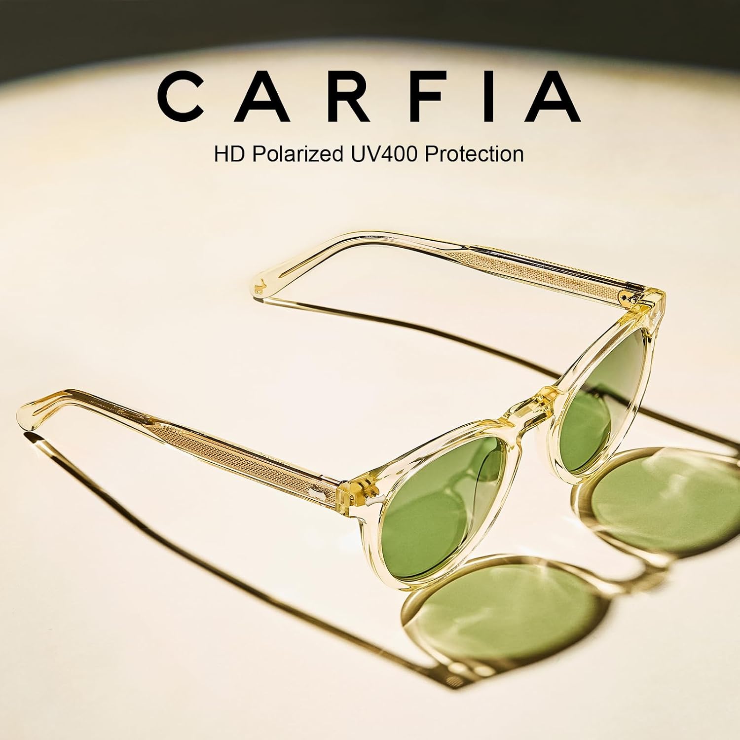 Thumbnail 3 de CARFIA CA5506 Polarised round sunglasses UV400 🕶