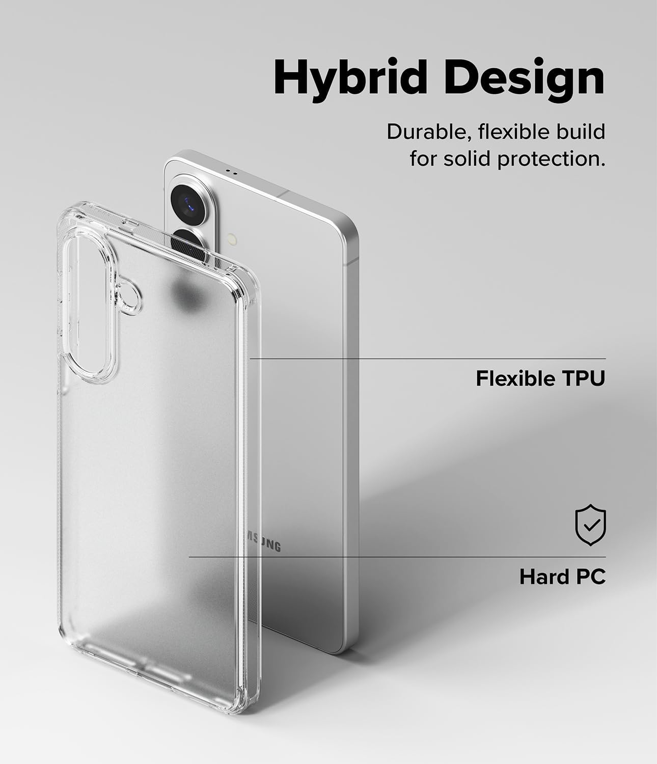 Thumbnail 6 de Ringke Fusion Case for Samsung Galaxy S26 Plus – Anti-Fingerprint Matte Translucent with Shockproof Bumper
