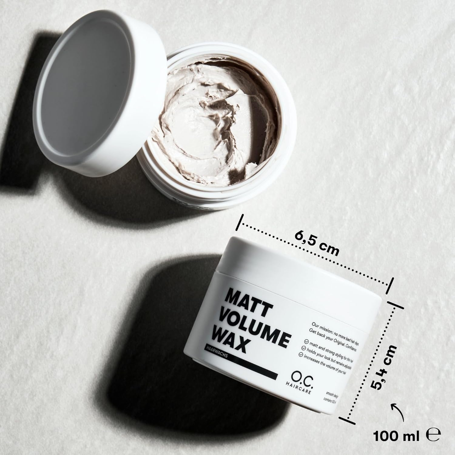 Thumbnail 4 de O.C. HAIRCARE Cera Matt Volumizzante – Cera per capelli con forte volume per uomini