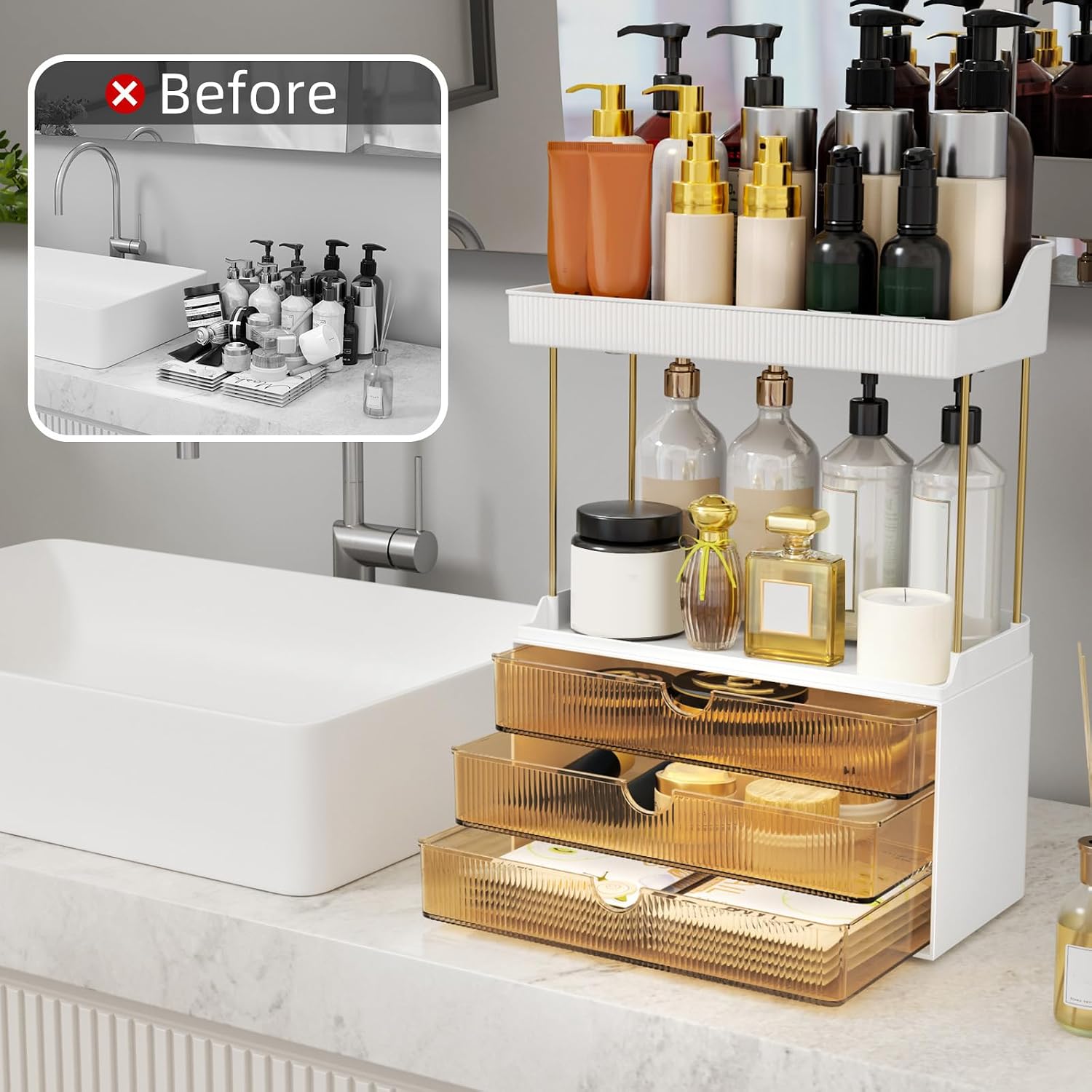 Detalle 2 de StorBin Makeup Organizer, 5-Tier