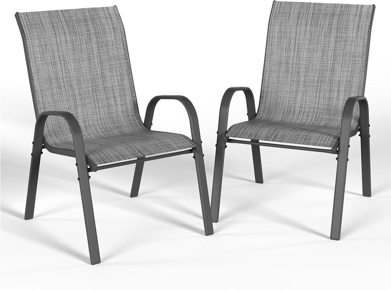 Thumbnail 6 de UDPATIO Set di 4 Sedie da Giardino Impilabili: comfort, stile e praticità per esterni