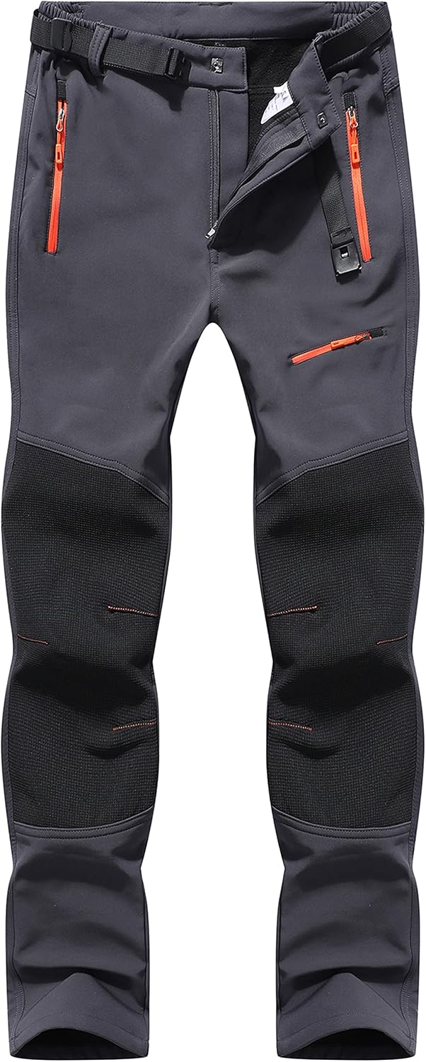 Detalle de DAFENP Pantaloni trekking uomo impermeabili termici