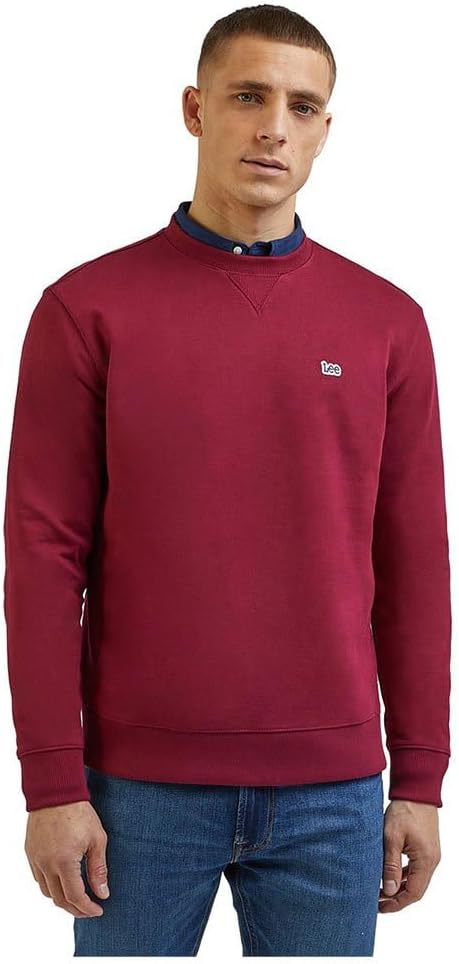 Detalle 2 de Lee Men's Plain Crew Sweatshirt