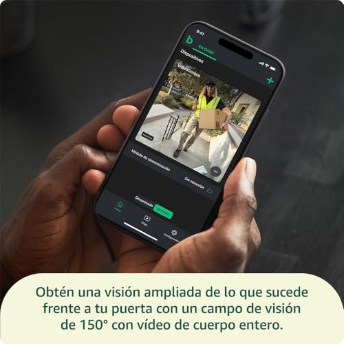 Detalle de Blink sistema videotimbre autonomía dos años videotimbre HD