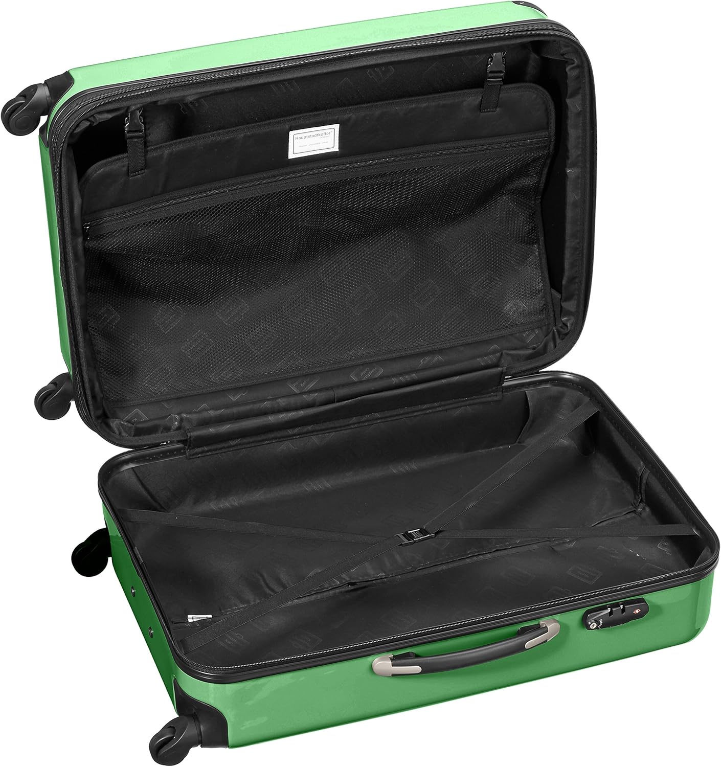 Detalle de Hauptstadtkoffer Alex: Valise rigide grande 75 cm, 119 L, Vert