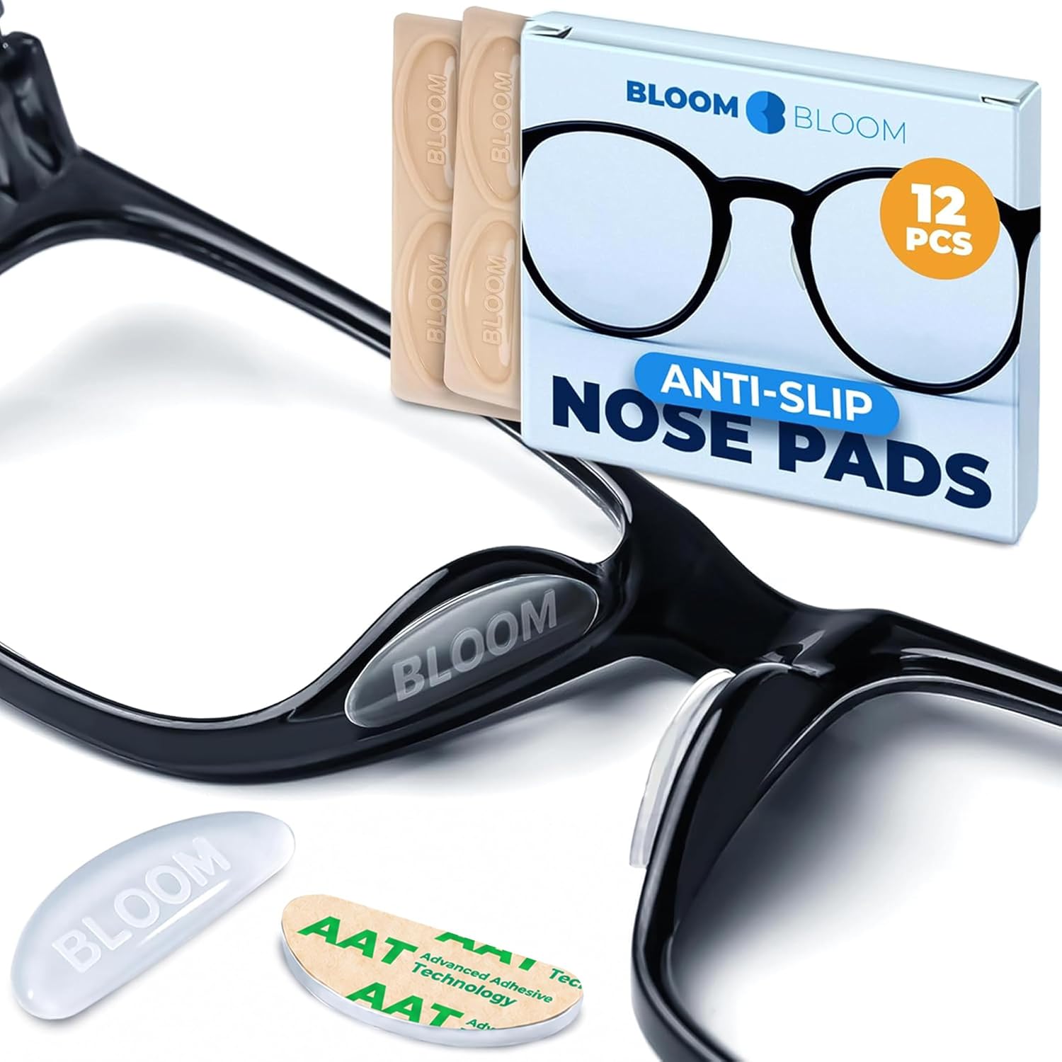 Detalle de Bloom&Bloom Eyeglass Nose Pads, 1 mm Silicone